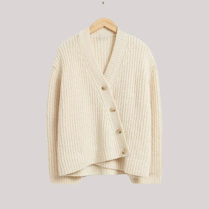 Cardigan à Col V pour Femmes | Idéal pour Mi-Saison et Usage Quotidien