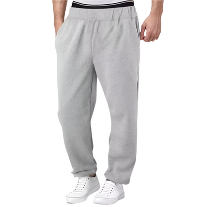 Pantalon De Survêtement Droit Avec Taille Élastique Pour Homme | Idéal Pour Un Usage Quotidien