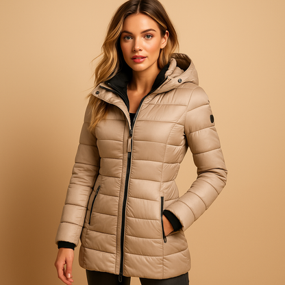 Doudoune À Capuche Avec Design Léger Pour Femmes | Idéal Pour Temps Froid Et Usage Extérieur
