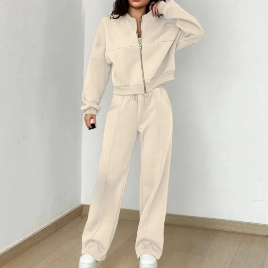 Ensemble Deux Pièces avec Blazer Et Pantalon pour Femme | Idéal pour Bureau Et Occasions Quotidiennes