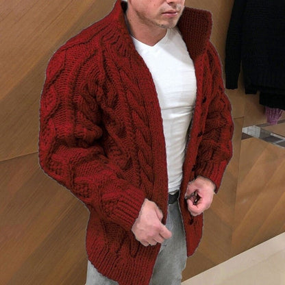 Cardigan à col châle pour hommes