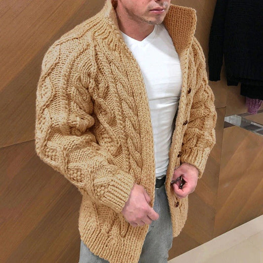 Cardigan à col châle pour hommes