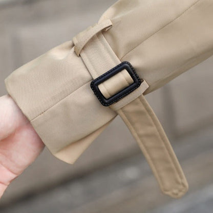 Trench-Coat Long Avec Fermeture Croisée Pour Homme | Idéal Pour Les Saisons De Transition