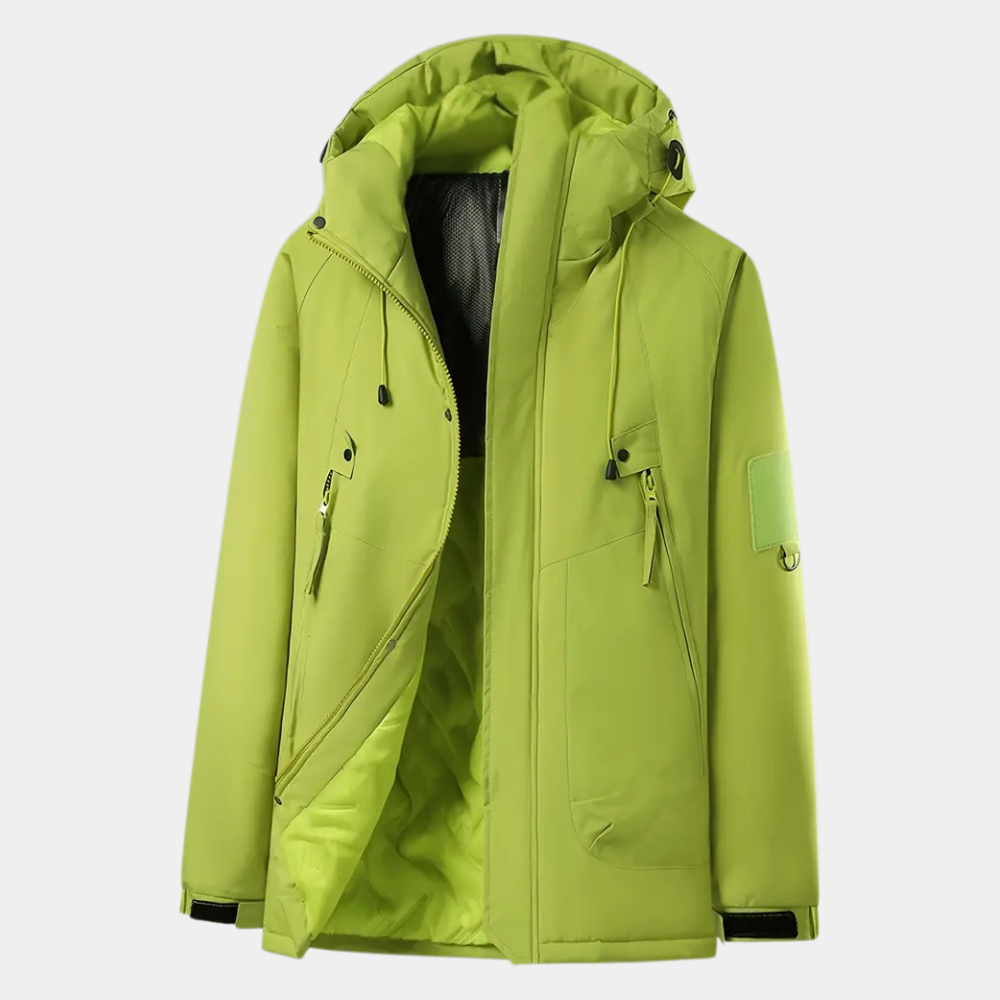 Veste D’Hiver avec Col Montant pour Homme | Idéale pour Les Journées Froides