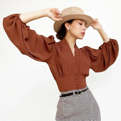 Chemise Ajustée à Manches Longues pour Femme | Idéale pour un Usage Quotidien et Professionnel