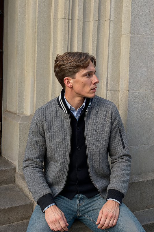 Manteau Décontracté avec Coupe Ajustée pour Homme | Idéal pour Le Quotidien