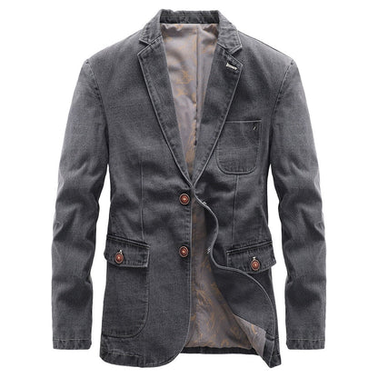 Veste Avec Coupe Structurée Et Poches Fonctionnelles Pour Hommes | Idéal Pour Tenues Business-Casual