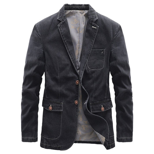Veste Avec Coupe Structurée Et Poches Fonctionnelles Pour Hommes | Idéal Pour Tenues Business-Casual