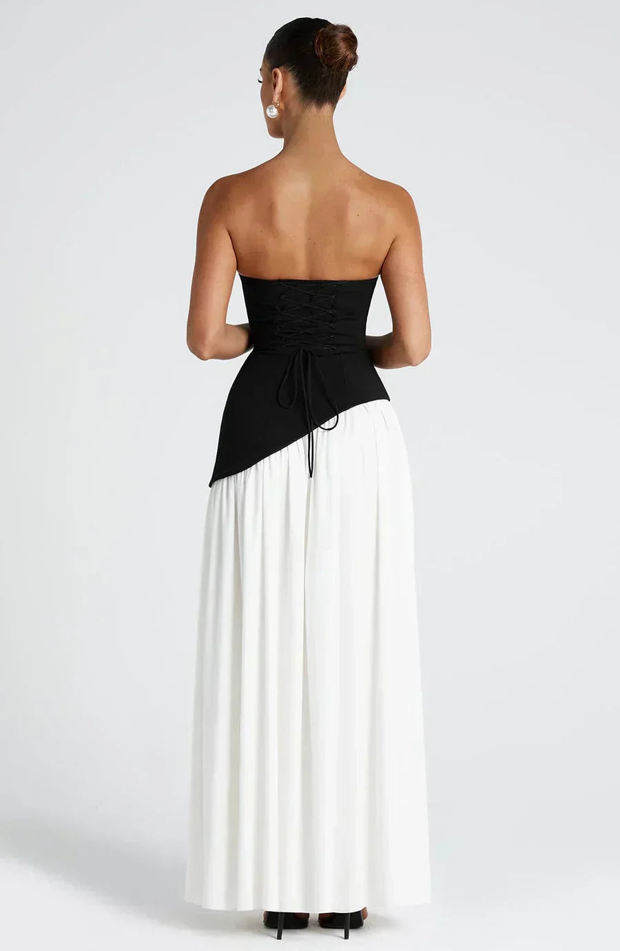 Robe Maxi Asymétrique Avec Design À Une Épaule Pour Femme | Idéale Pour Mariages Et Soirées