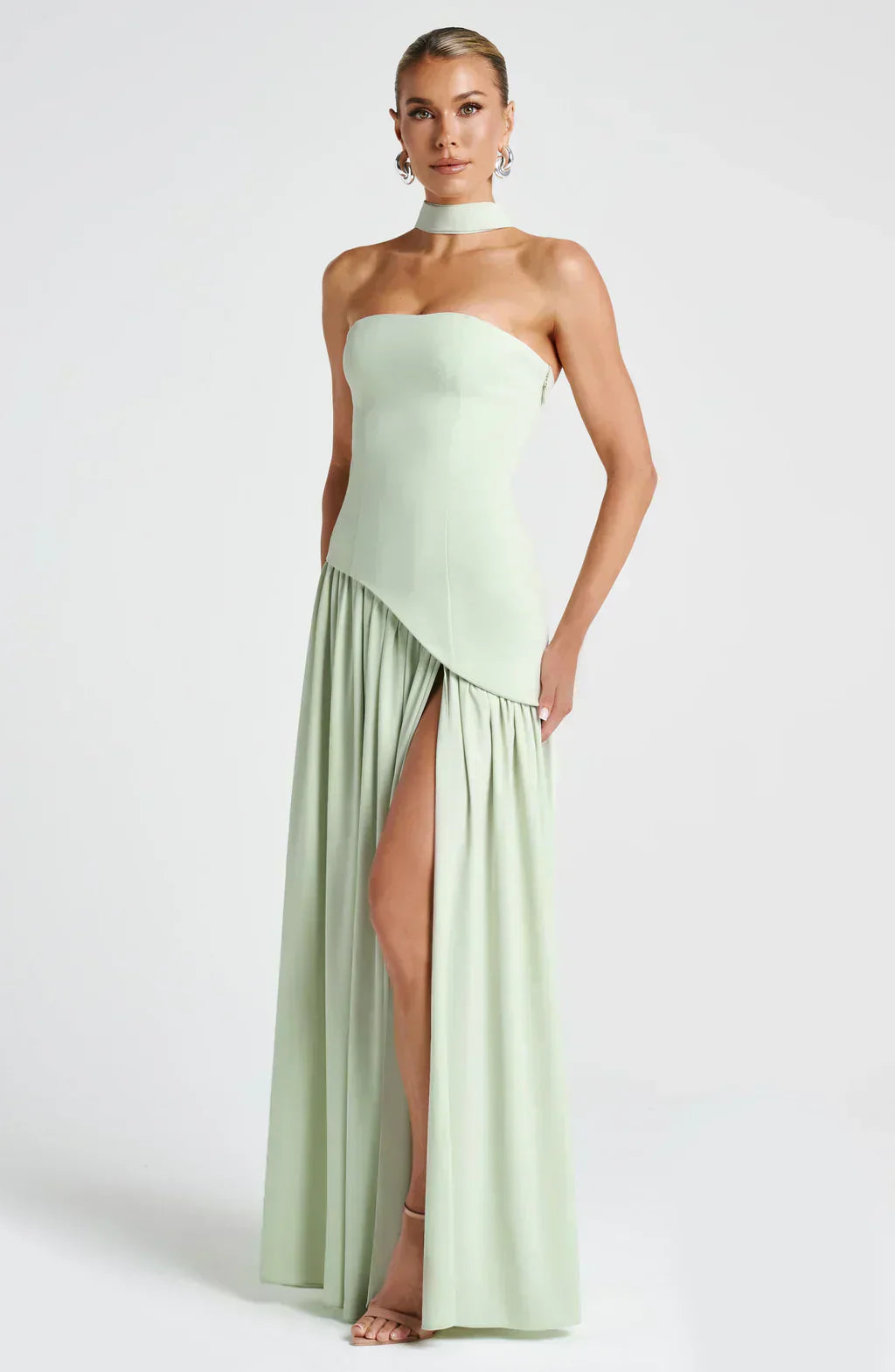 Robe Maxi Asymétrique Avec Design À Une Épaule Pour Femme | Idéale Pour Mariages Et Soirées