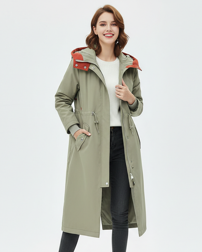 Manteau à capuche pour femmes