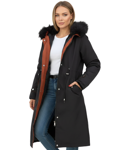 Manteau à capuche pour femmes