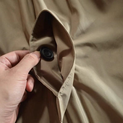 Manteau à col chemise pour hommes
