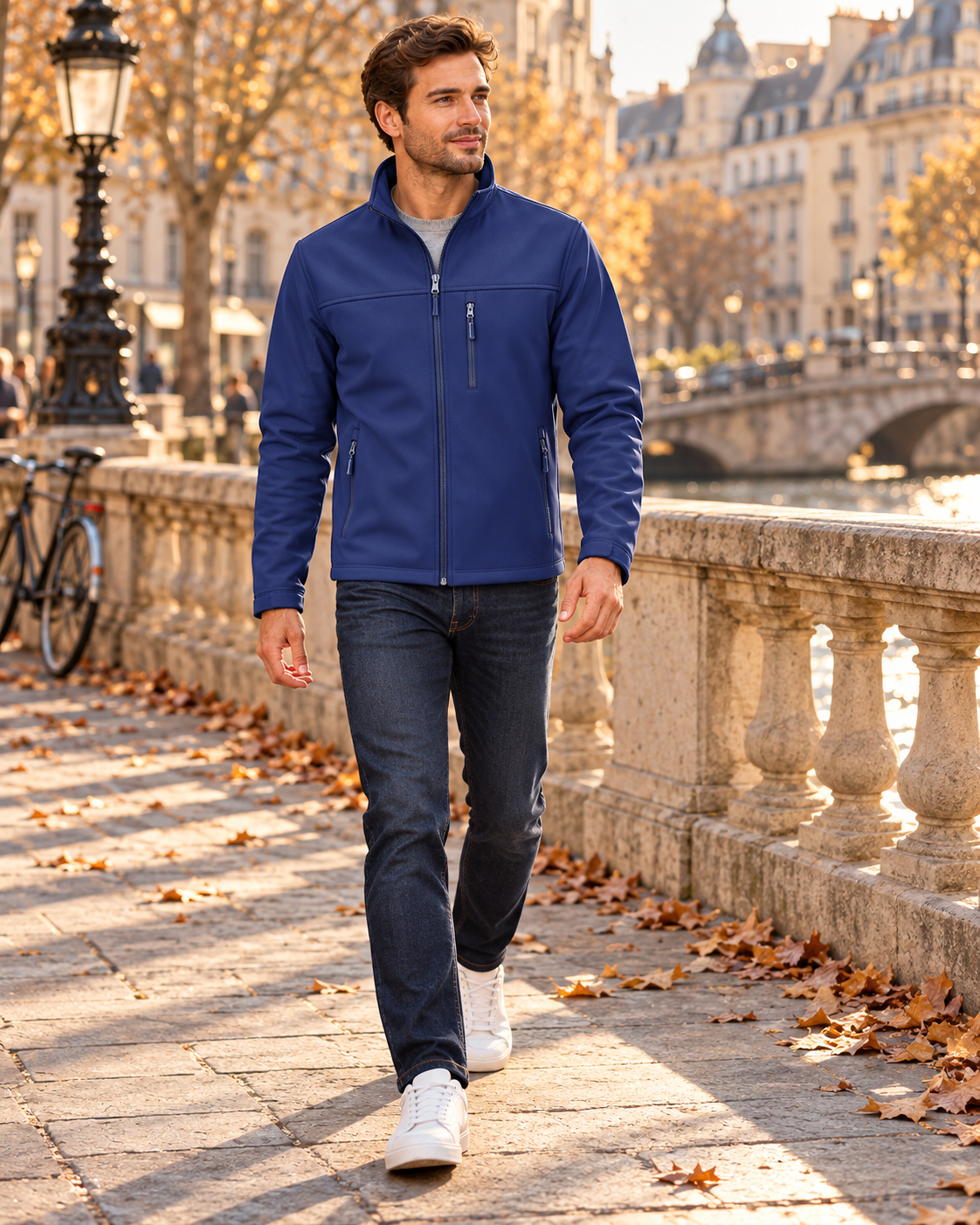 Manteau softshell pour homme