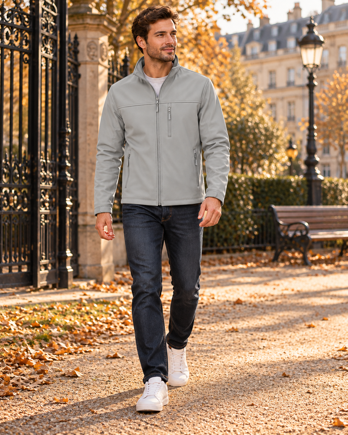 Manteau softshell pour homme