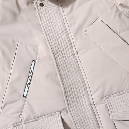 Parka Longue avec Capuche et Poches Fonctionnelles pour Homme | Idéal pour la Saison Hivernale