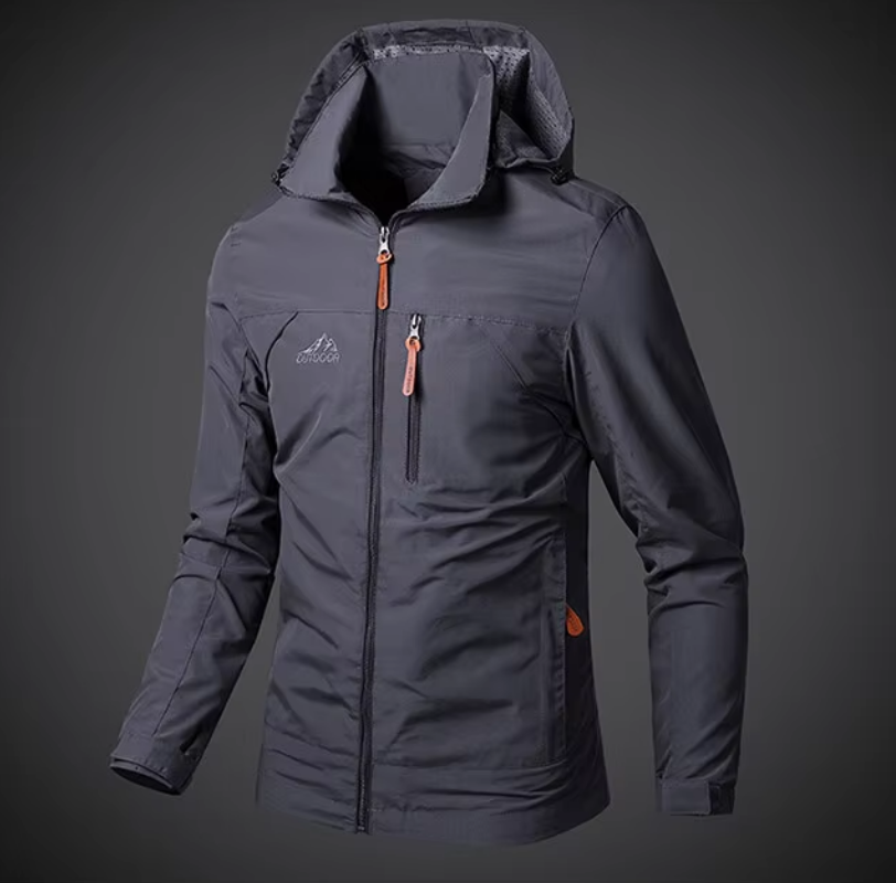Veste Outdoor avec Poches Zippées pour Hommes | Idéale pour Randonnée et Activités de Plein Air