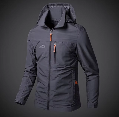 Veste Outdoor avec Poches Zippées pour Hommes | Idéale pour Randonnée et Activités de Plein Air