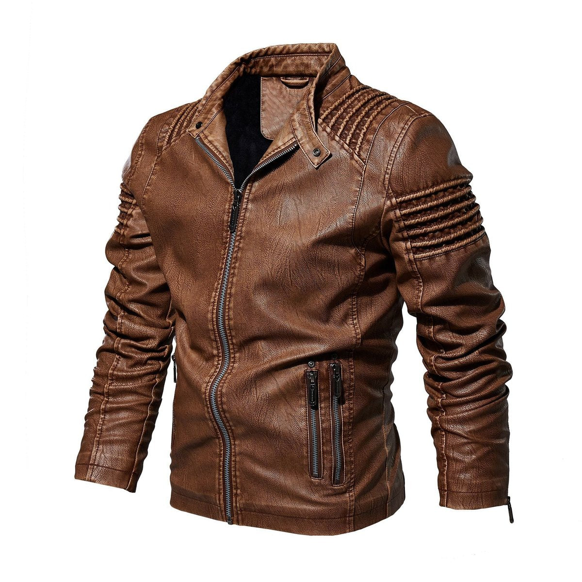 Veste motard pour homme