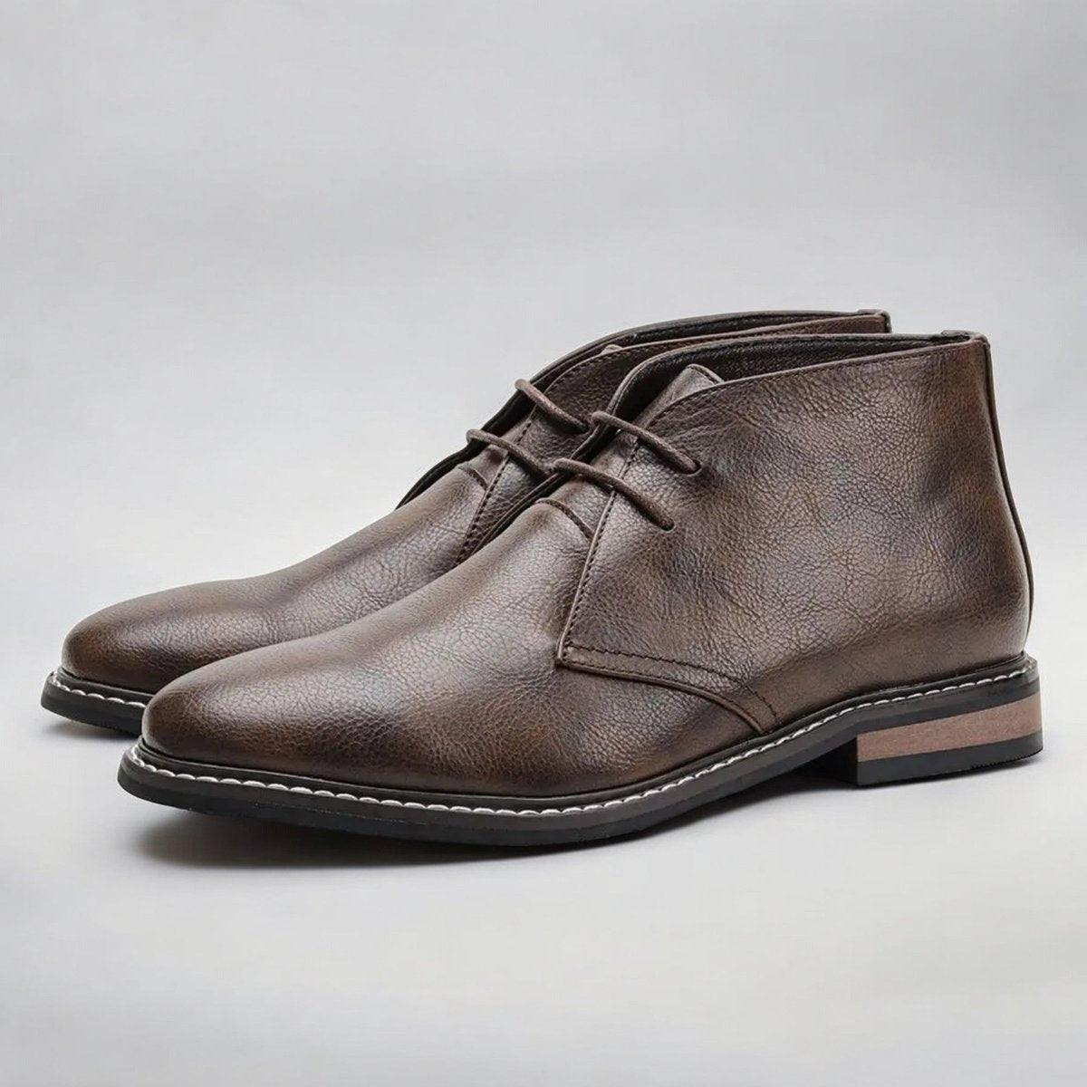 Boots chukka avec lacets pour homme | Idéal pour l'automne