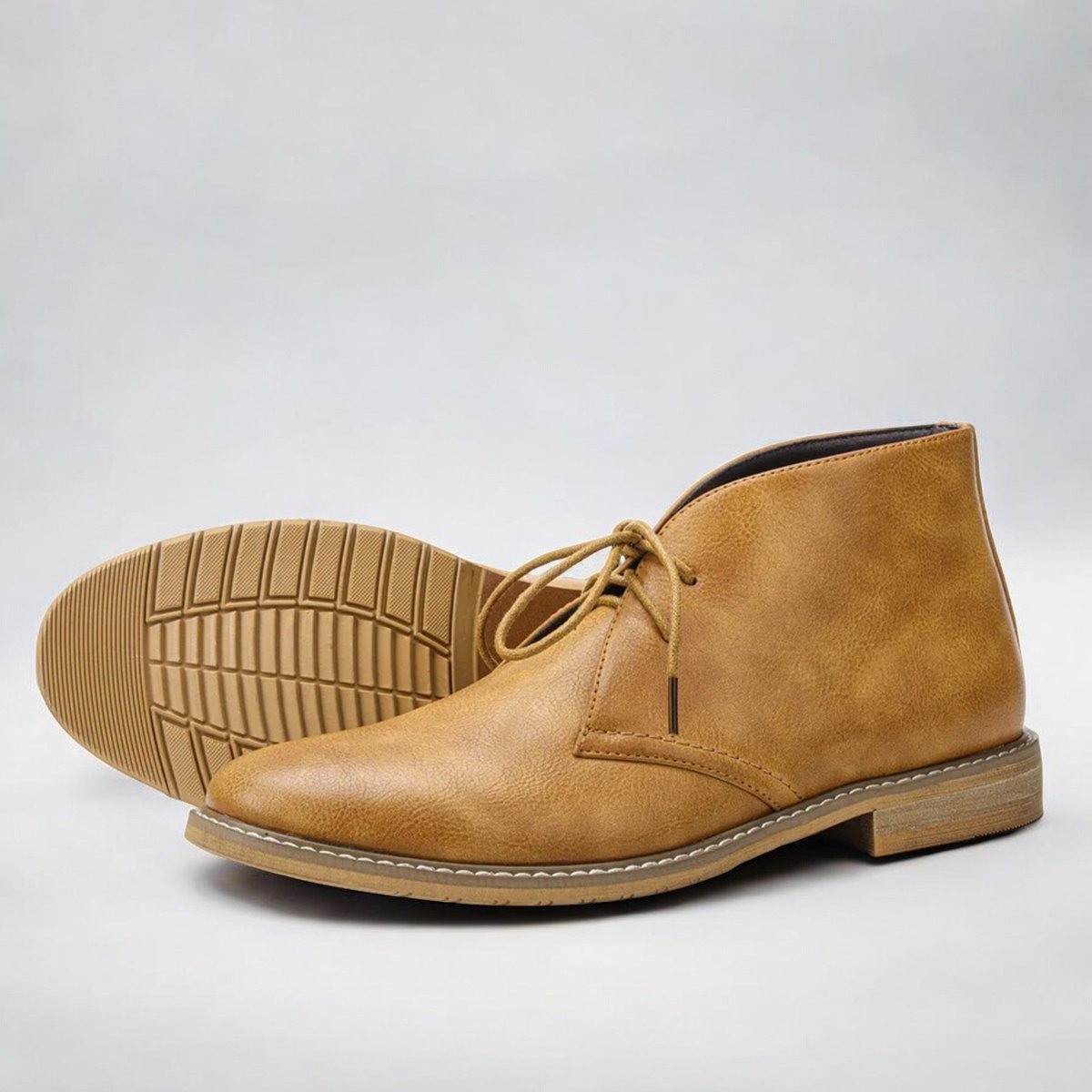 Boots chukka avec lacets pour homme | Idéal pour l'automne