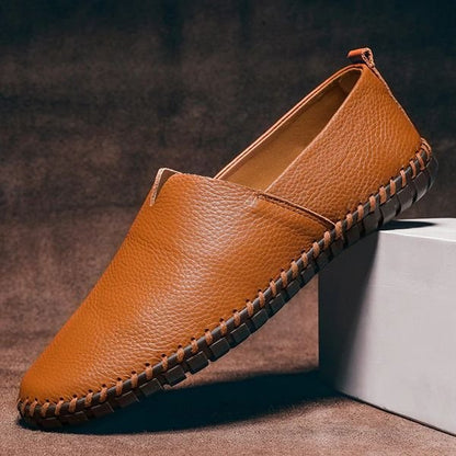 Mocassins sans lacets pour homme à bout arrondi | Idéal pour le week-end et le quotidien