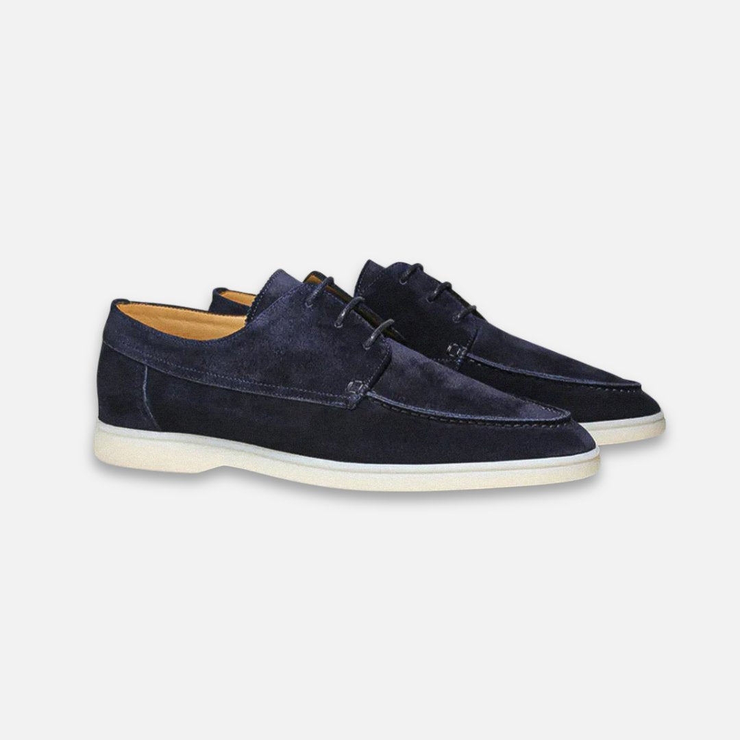 Chaussures à lacets pour hommes avec semelle blanche | Idéal pour les sorties décontractées
