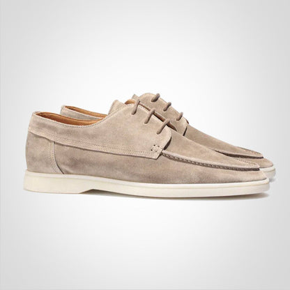 Chaussures à lacets pour hommes avec semelle blanche | Idéal pour les sorties décontractées