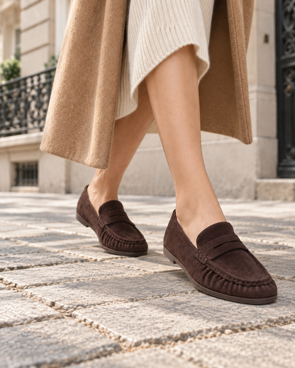 Mocassins à barrette pour femmes