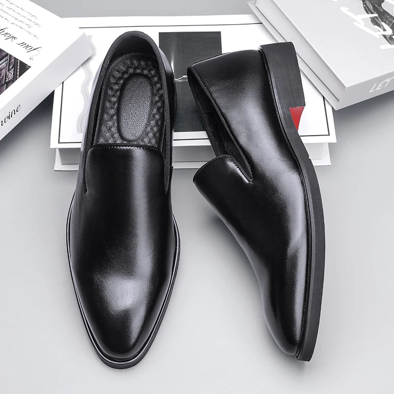 Mocassins à bout arrondi pour hommes