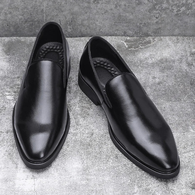 Mocassins à bout arrondi pour hommes