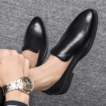 Mocassins à bout arrondi pour hommes