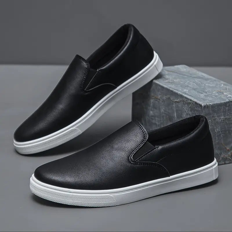 Mocassins à empiècements élastiques pour hommes