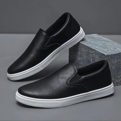 Mocassins à empiècements élastiques pour hommes
