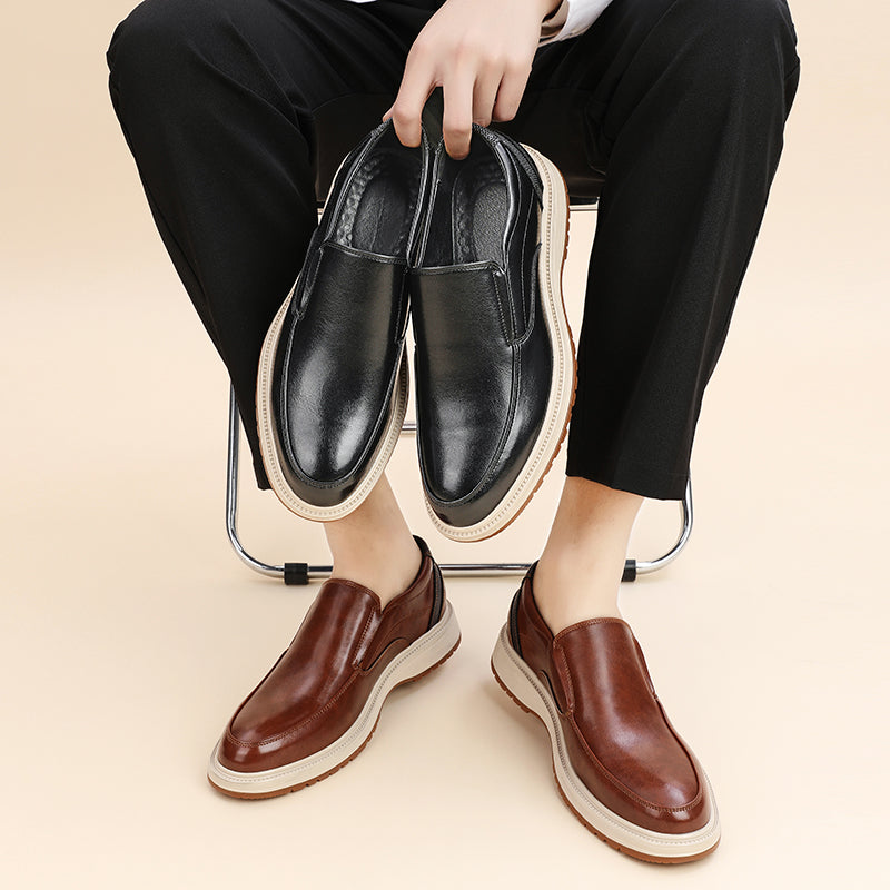 Mocassins sans lacets pour hommes