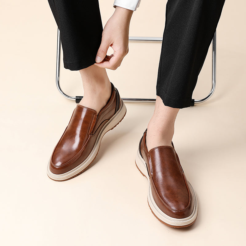 Mocassins sans lacets pour hommes