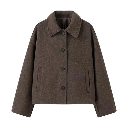 Veste Longue Ample pour Femme | Idéale pour L’Automne Et L’Hiver