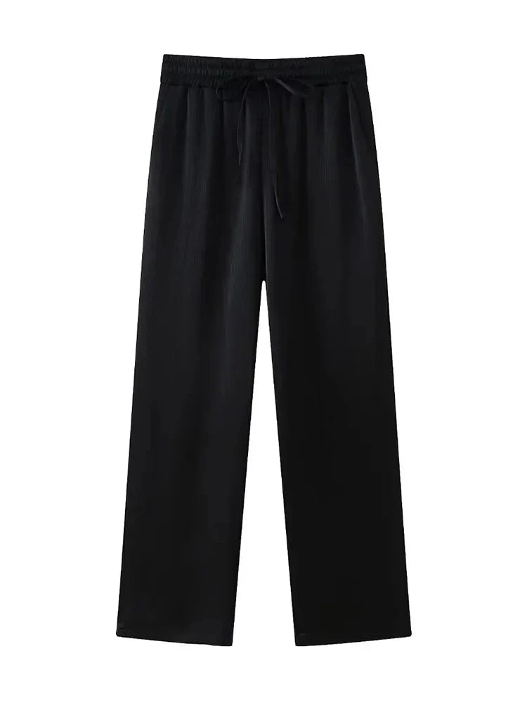 Ensemble Blazer Et Pantalon À Coupe Ample pour Femmes | Idéal pour Le Bureau Et Les Sorties