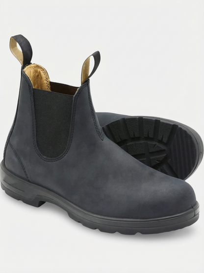 Chelsea boots homme à tige lisse | Idéal pour les sorties d'automne en ville