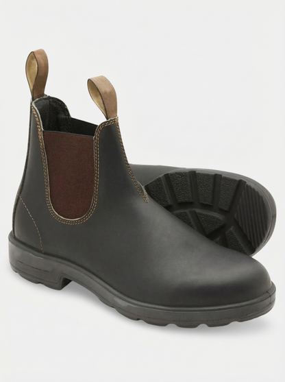 Chelsea boots homme à tige lisse | Idéal pour les sorties d'automne en ville