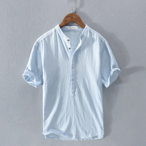 Chemise D’été À Manches Longues Avec Coupe Décontractée Pour Homme | Idéale Pour Les Journées Chaudes Ou Les Sorties Informelles