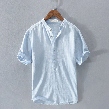 Chemise D’été À Manches Longues Avec Coupe Décontractée Pour Homme | Idéale Pour Les Journées Chaudes Ou Les Sorties Informelles