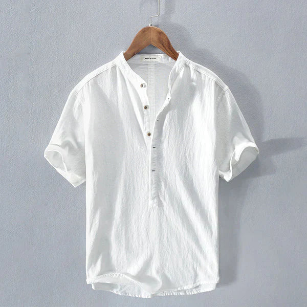 Chemise D’été À Manches Longues Avec Coupe Décontractée Pour Homme | Idéale Pour Les Journées Chaudes Ou Les Sorties Informelles