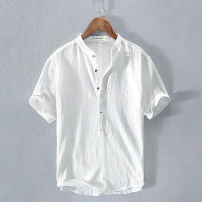 Chemise D’été À Manches Longues Avec Coupe Décontractée Pour Homme | Idéale Pour Les Journées Chaudes Ou Les Sorties Informelles