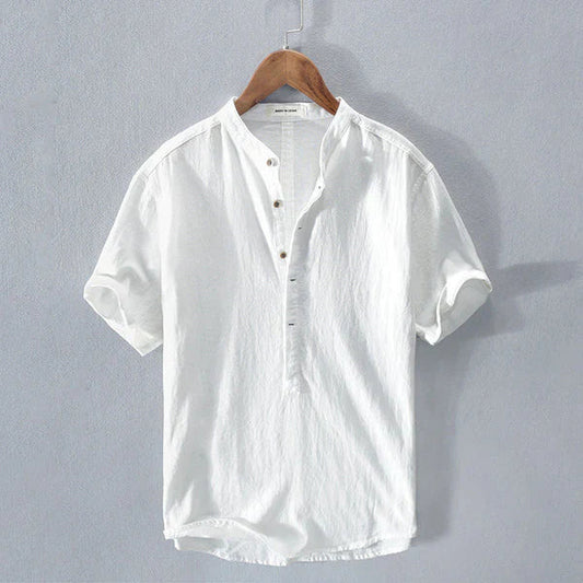 Chemise D’été À Manches Longues Avec Coupe Décontractée Pour Homme | Idéale Pour Les Journées Chaudes Ou Les Sorties Informelles