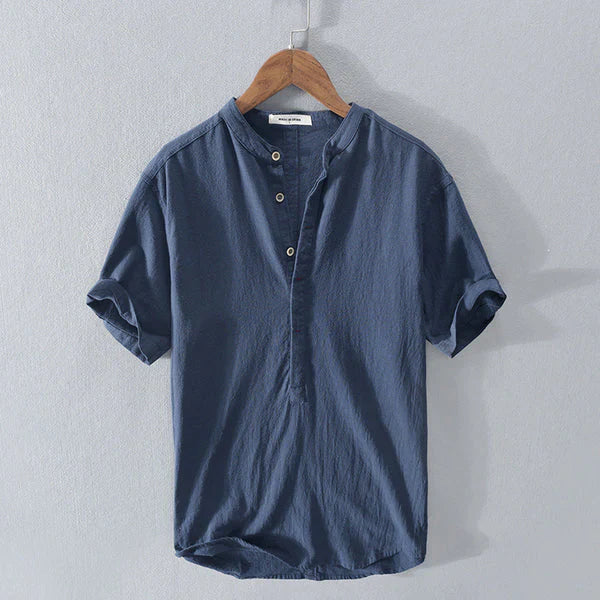 Chemise D’été À Manches Longues Avec Coupe Décontractée Pour Homme | Idéale Pour Les Journées Chaudes Ou Les Sorties Informelles