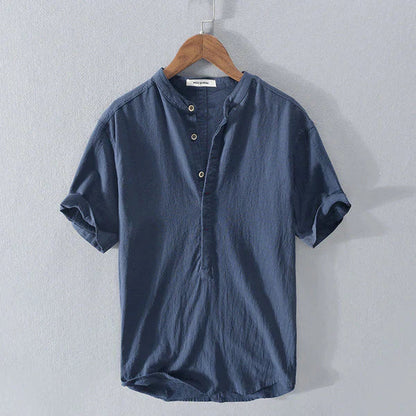Chemise D’été À Manches Longues Avec Coupe Décontractée Pour Homme | Idéale Pour Les Journées Chaudes Ou Les Sorties Informelles