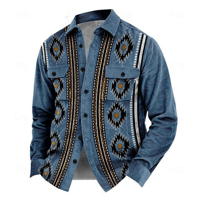 Veste avec Fermeture à Boutons et Col Montant pour Homme | Idéale pour l’Automne et l’Hiver