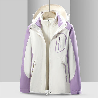 Manteau Long avec Capuche et Fermeture Zippée pour Femmes | Idéal pour l’Hiver