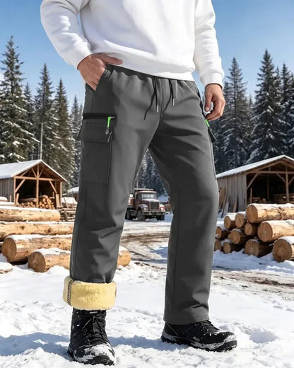 Pantalon cargo doublé pour homme